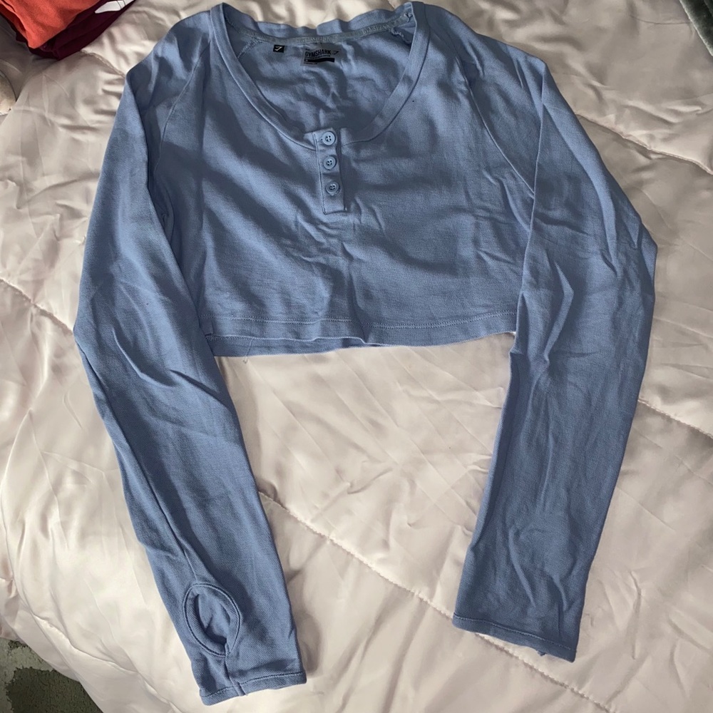 Gymshark long sleeve legacy crop